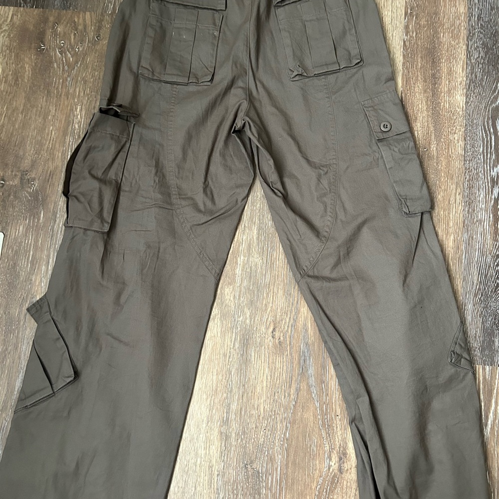 Grey cargo pants
